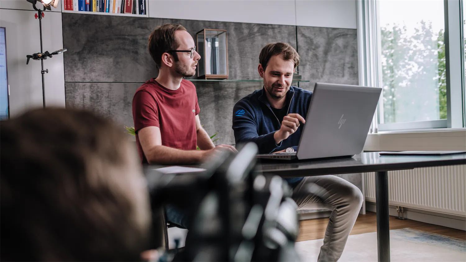 Lukas Landsteiner und Dominik Schnabel
